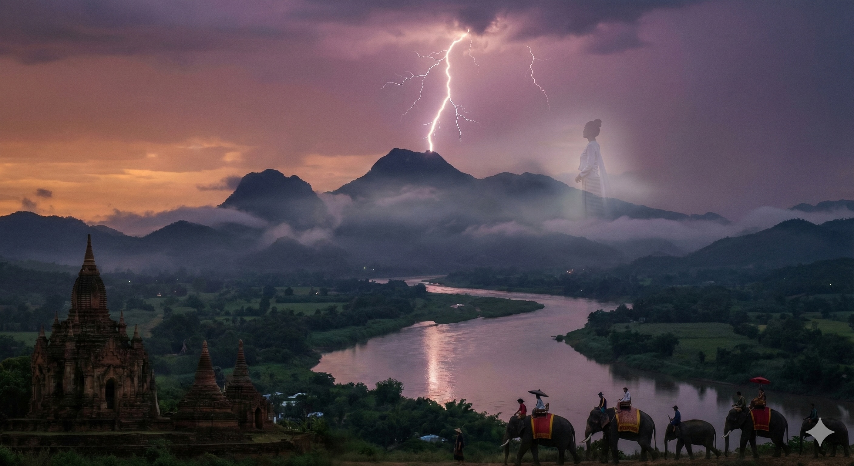 ตำนานภูเขานางนอน บทโศกแห่งความรักที่กลายเป็นภูผา